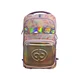 Girls Iridescent Trolley School Backpack With Detachable Shoulder Straps